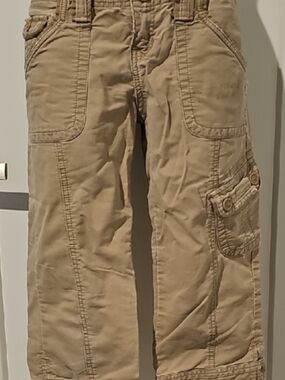 Y2k Aeropostale Tan Cargo Pants with Utility Pockets